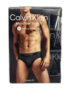 Calvin Klein Mens Micro Stretch 5-Pack Hip Brief Blacks NB33749 Underwear Size M