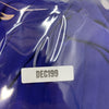 S.L. Fashions Womens Long Length Ruched Waist Formal Evening Dress Size 14P Blue