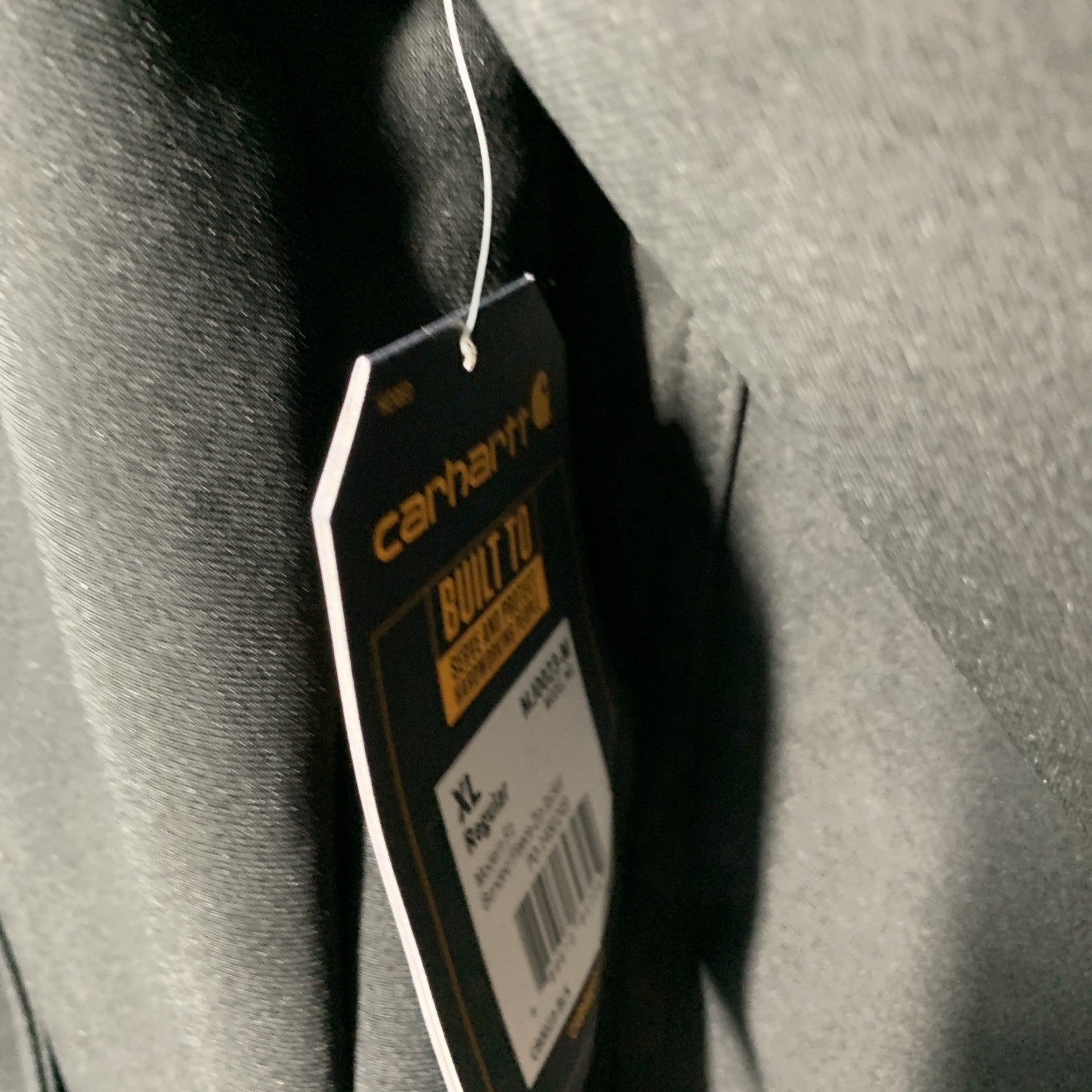 Carhartt Modern Fit Rugged Flex Peak Bonded Fleece Jacket Men’s Size XL Black