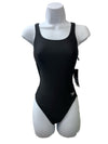 Speedo Women's black Super Pro one-piece swimsuit, size 6, stylish swimwear for active swimming and training.
