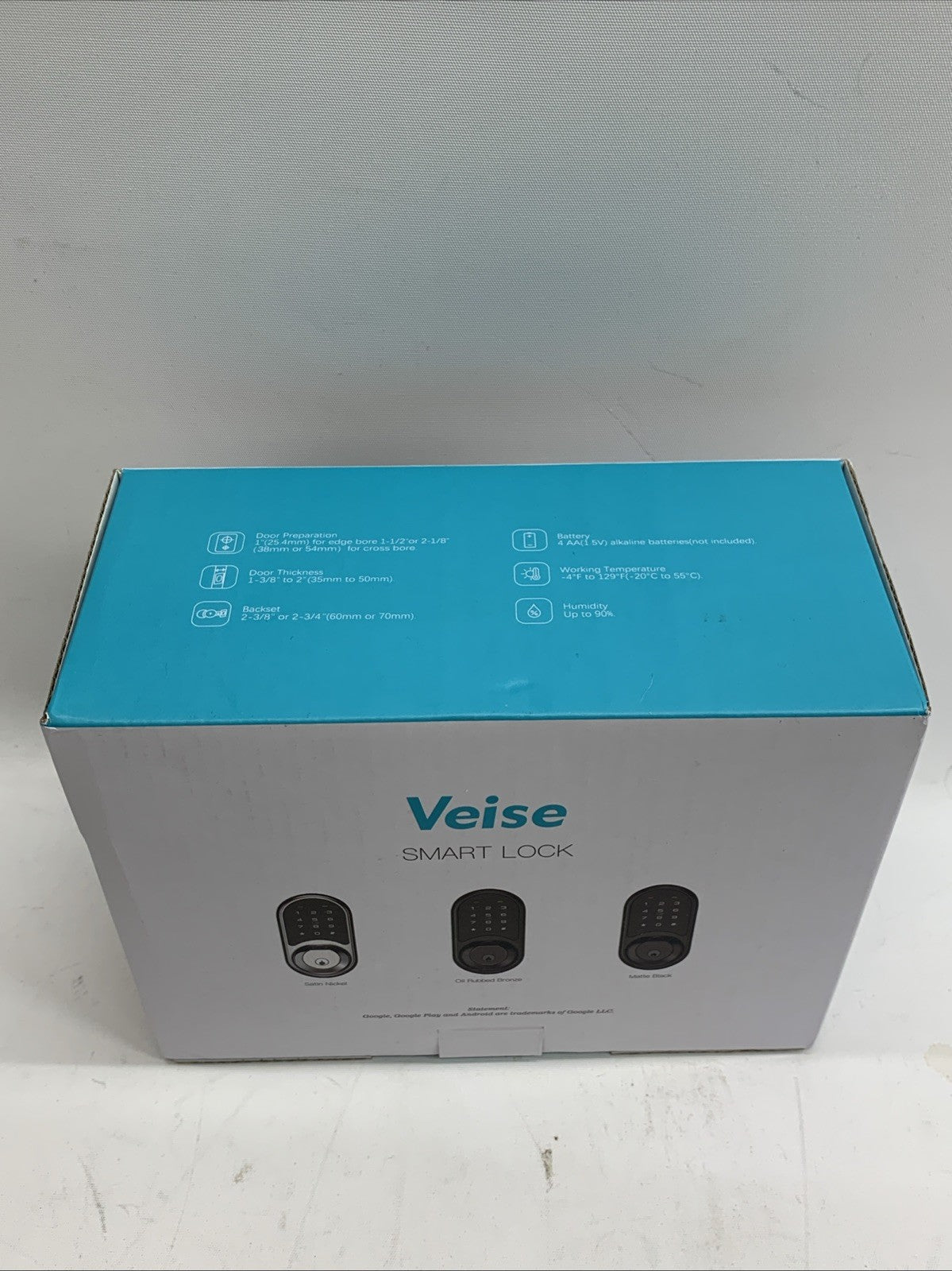 Smart Lock, 7-in-1 Keyless Entry Door Lock, Fingerprint Door Lock with Touchscre