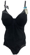 Bali Women Ultra-Light Firm Control Body Briefer Style Lace DF6552 Sze 34C Black