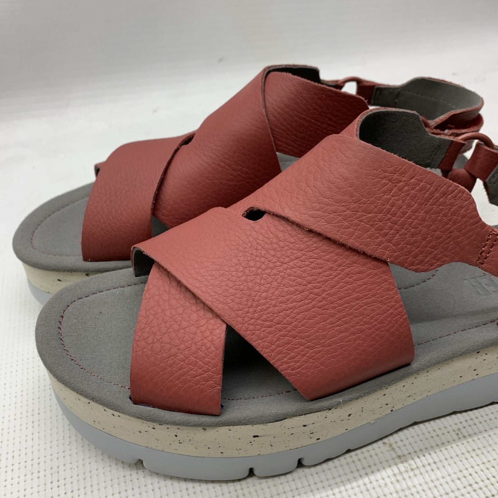 Limited Stock CAMPER Oruga Up Red/ Gray Sandal K201399-007 Men's 9 Women's 11