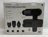 Sharper Image Power Percussion Pro+  Hot/Cold Percussion Massager Quiet 6 Speed
