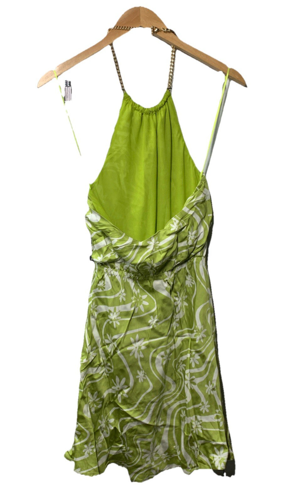 Light green ASTR Women's The Label Laylin evening dress in XS size, stylish party dress with elegant design.