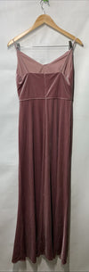 Adrianna Papell Cowl Neck Gown Special Occasion Dress Party Elegant Party Size 4