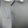 Yvette Womens Ladies Sport Bra Size 3XL E100556A91 Zip Front Wirefree Dark Black