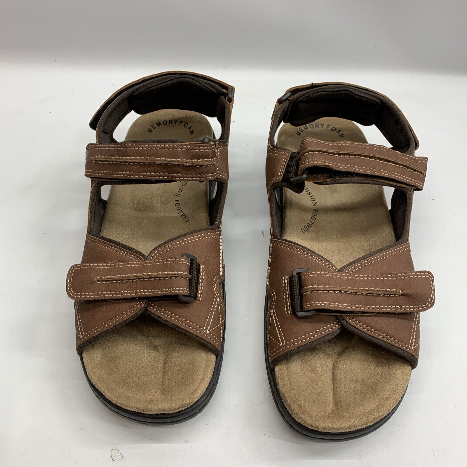 Dockers Mens Newpage Casual Comfort Outdoor Sport Adjustable Sandal Shoe 13 M BR