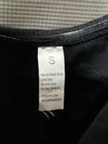 Black thong shapewear for women with tummy control and low back design, U plunge backless style, size small, by The Family Flips.