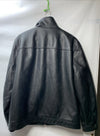 Levi’s Faux Shearling Lined Rancher Jacket Size L Black Long Sleeve with Pockets