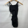 Speedo Female One Piece Swimsuit Solid Flyback Training Suit Black 30 Swimwear