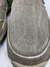 Skechers Respected-Fallston Slip-Ons Men's Size 8.5 Canvas Goodyear Grip Taupe