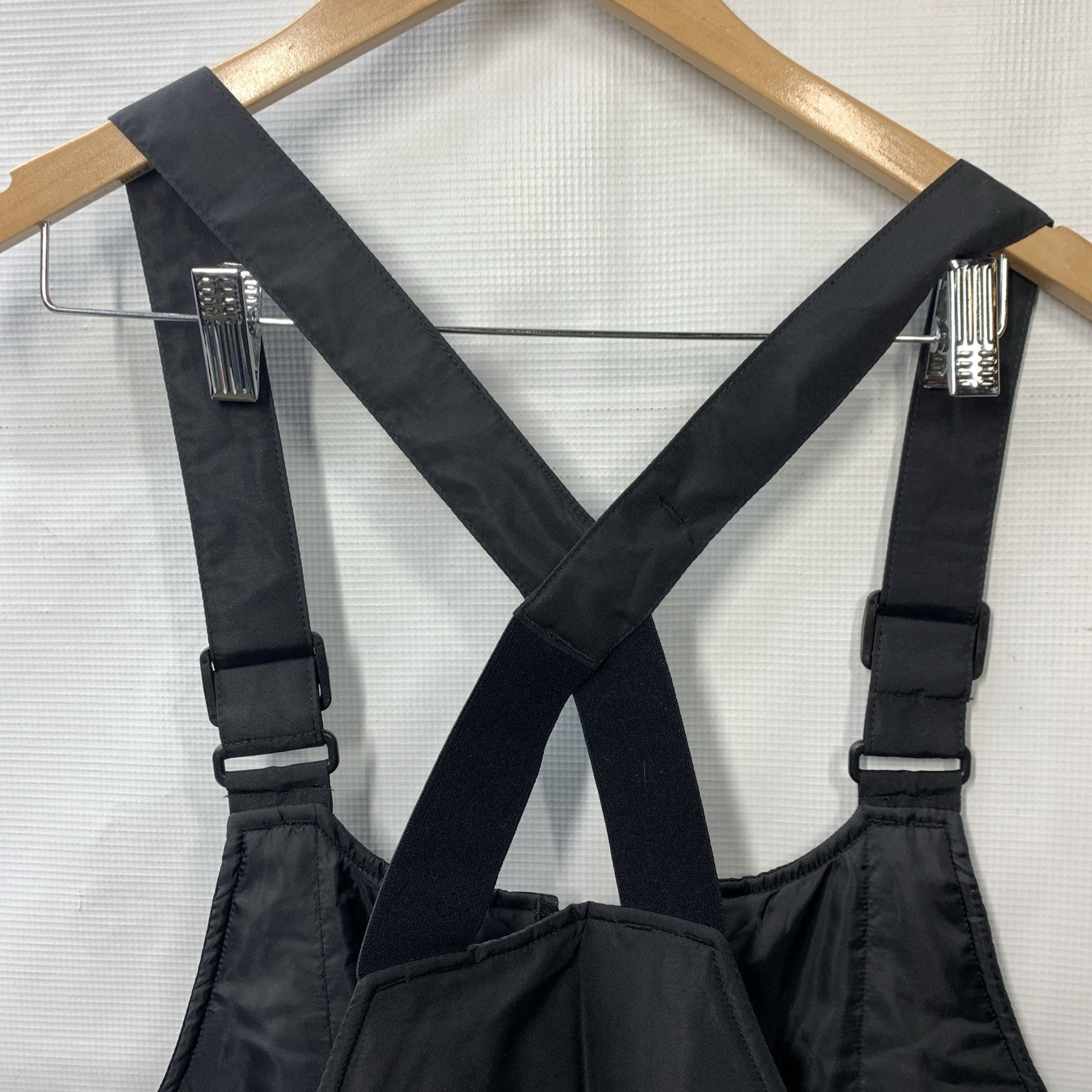 SOLSTICE Women’s Black Insulated/Water Resistant Snowboard Snow Bib Size XL