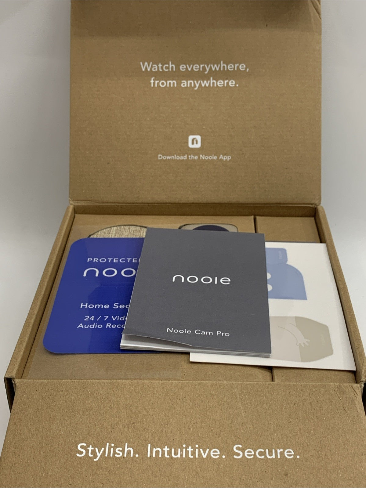 nooie Pro Cam, 2K Security Cameras Wireless Outdoor Spotlight Mic Night Vision