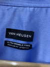 Van Heusen Dress Shirt Mens Flex Collar Regular Fit Blue Size 2XL 18-18.5 34/35
