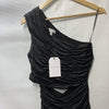 Dress the Population Women's Roxanne Bodycon Party Mini Dress Black Size Medium