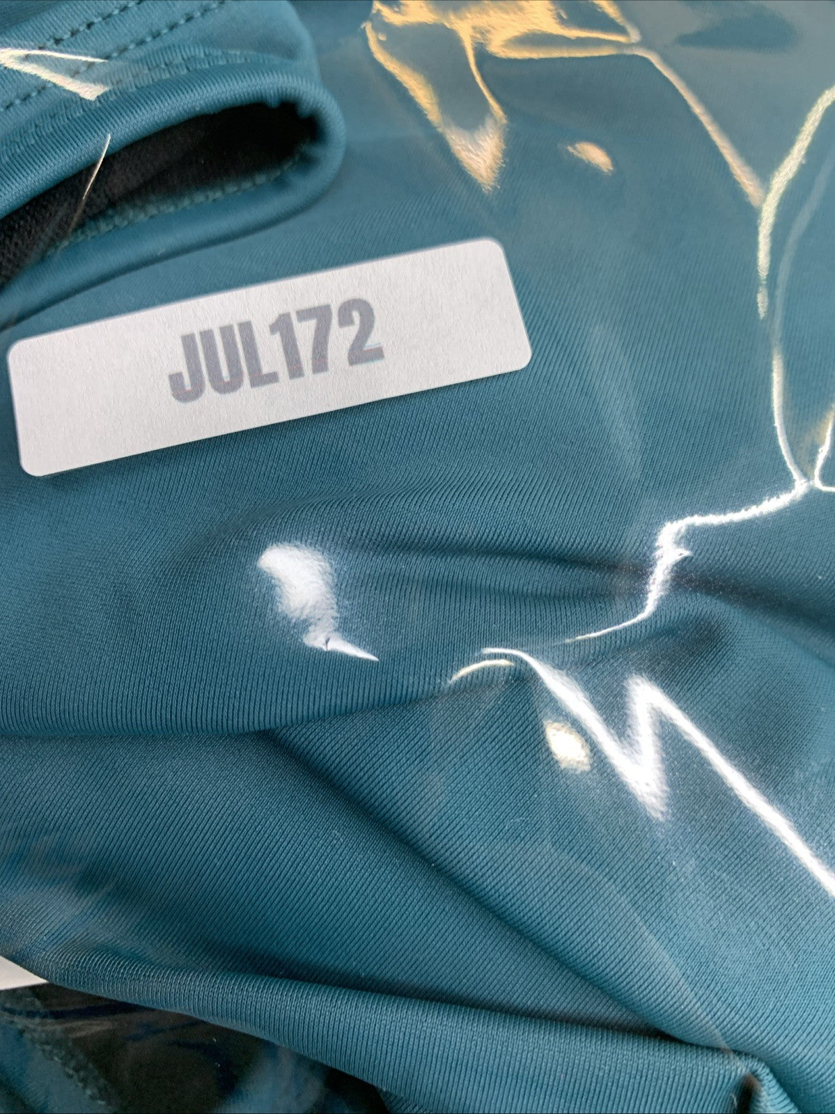 Rebecca Virtue Women's Kelly Ruffle One Piece Swimsuit Plunge Teal XXL Swimwear