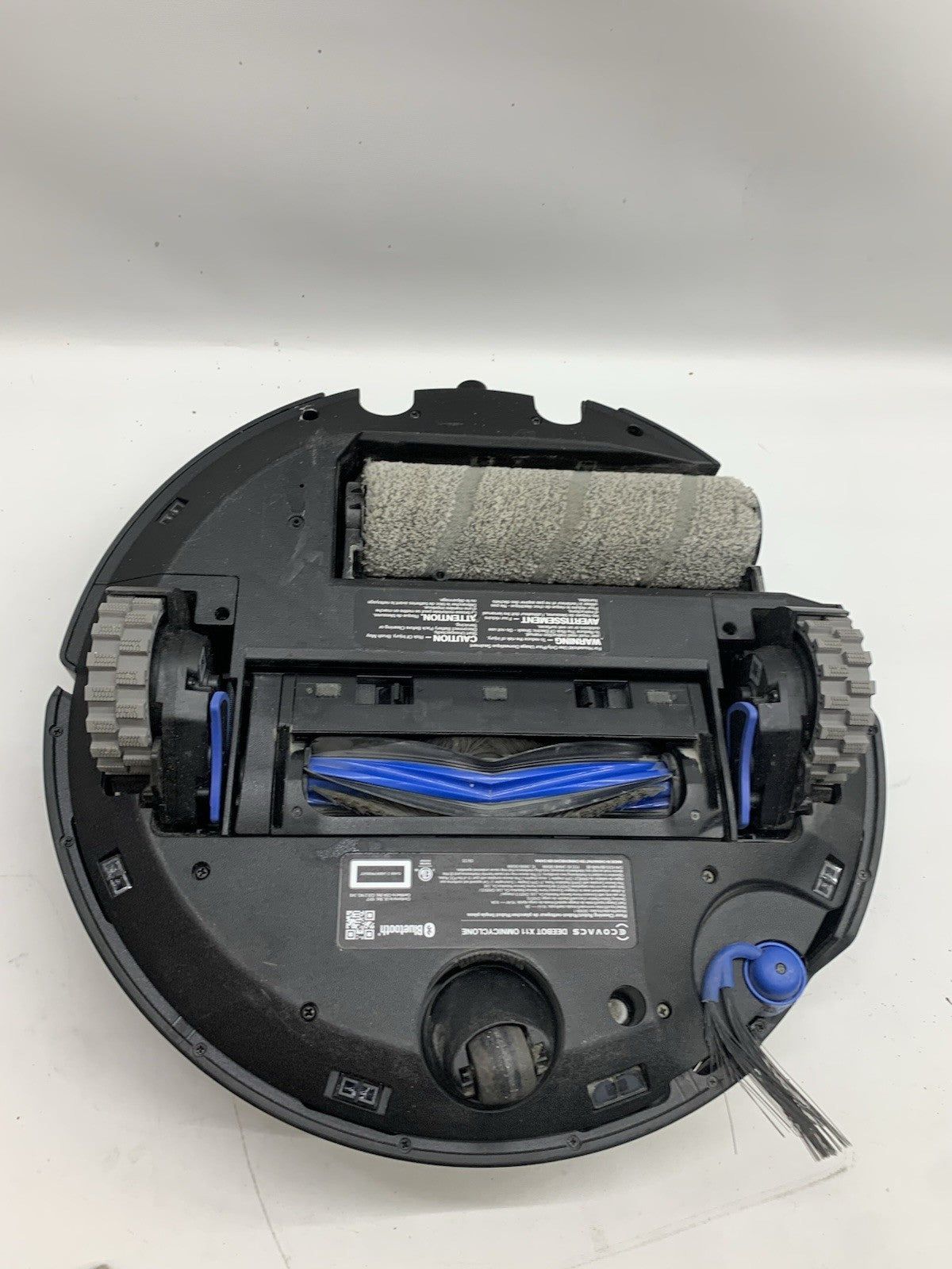 ECOVACS DEEBOT X11 OmniCyclone Robot Vacuum & Mop for Large Homes Pet Hair USED