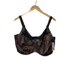Goddess Kayla Banded Support Underwire Full Cup Bra Unlined GD6162DLD Size 44K