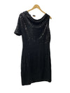 GRACE KARIN Women's Sequin Sparkly Glitter Party Club Dress One Shoulder Size L