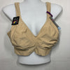 Bali 3484 Cool Comfort Fabric Wire free Bra Shape To Fit Size 2XL Beige #3484