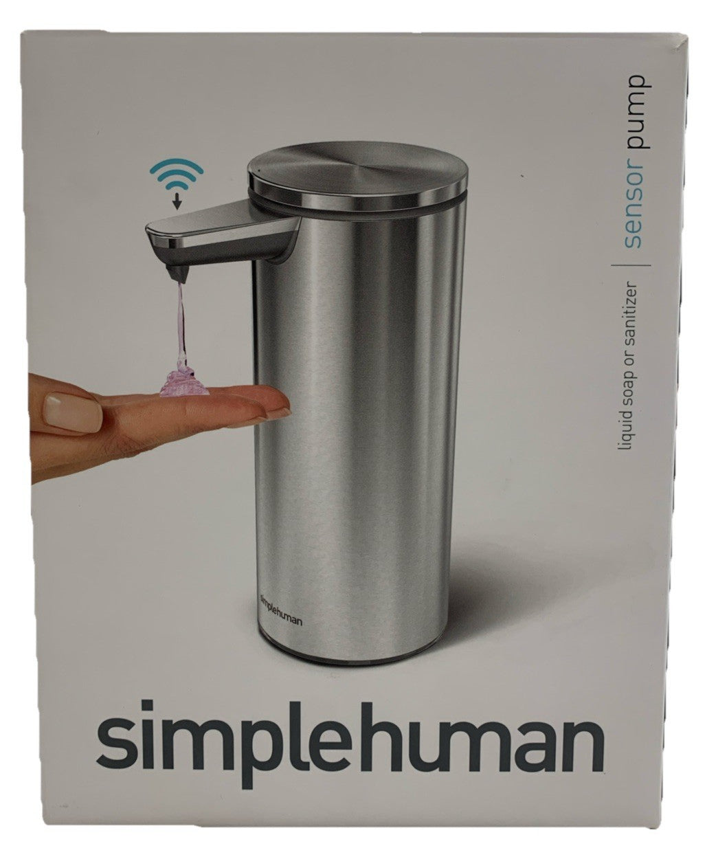 Simplehuman 9fl.oz. Touch-Free Rechargeable Sensor Liquid Soap Pump Dispenser