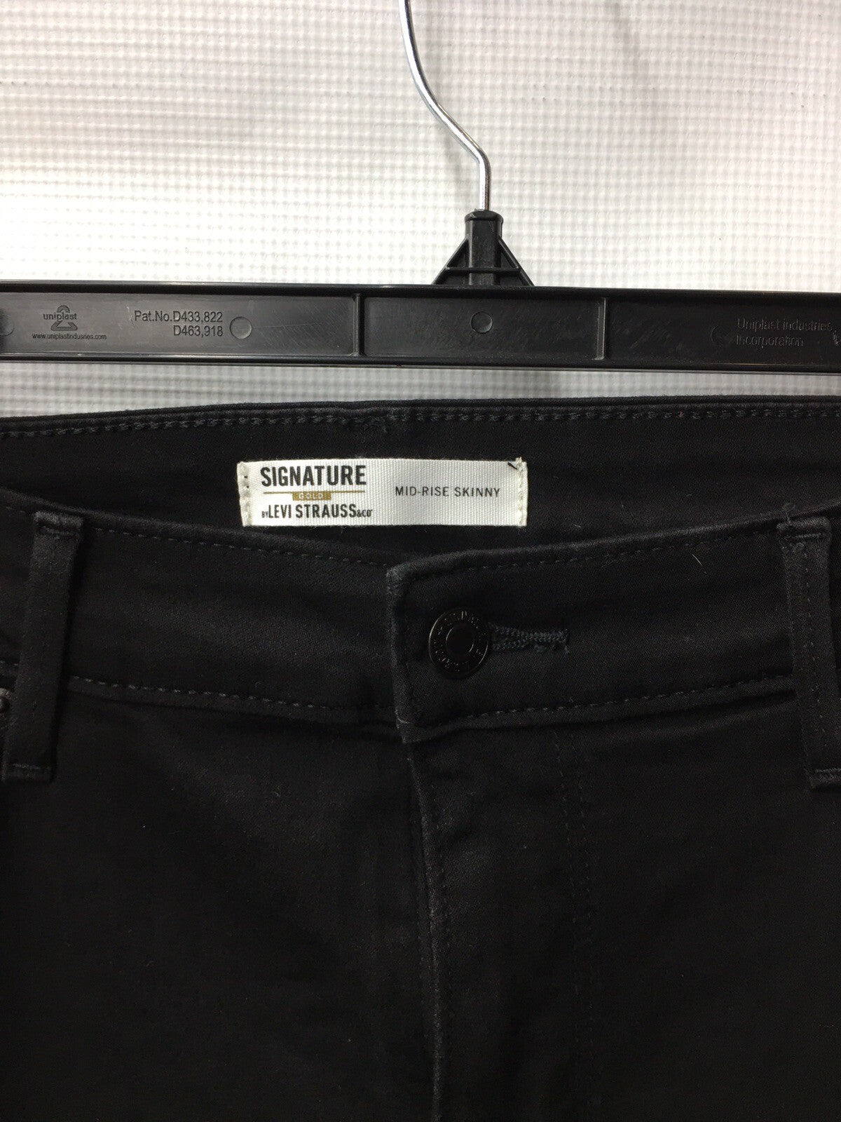 Signature by Levi Strauss & Co Women's Modern Skinny Long Pants Black Size 18.0