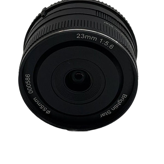 23mm F5.6 Full Frame Pancake Street Human Photography Manual Focus DSLR Mirrorle