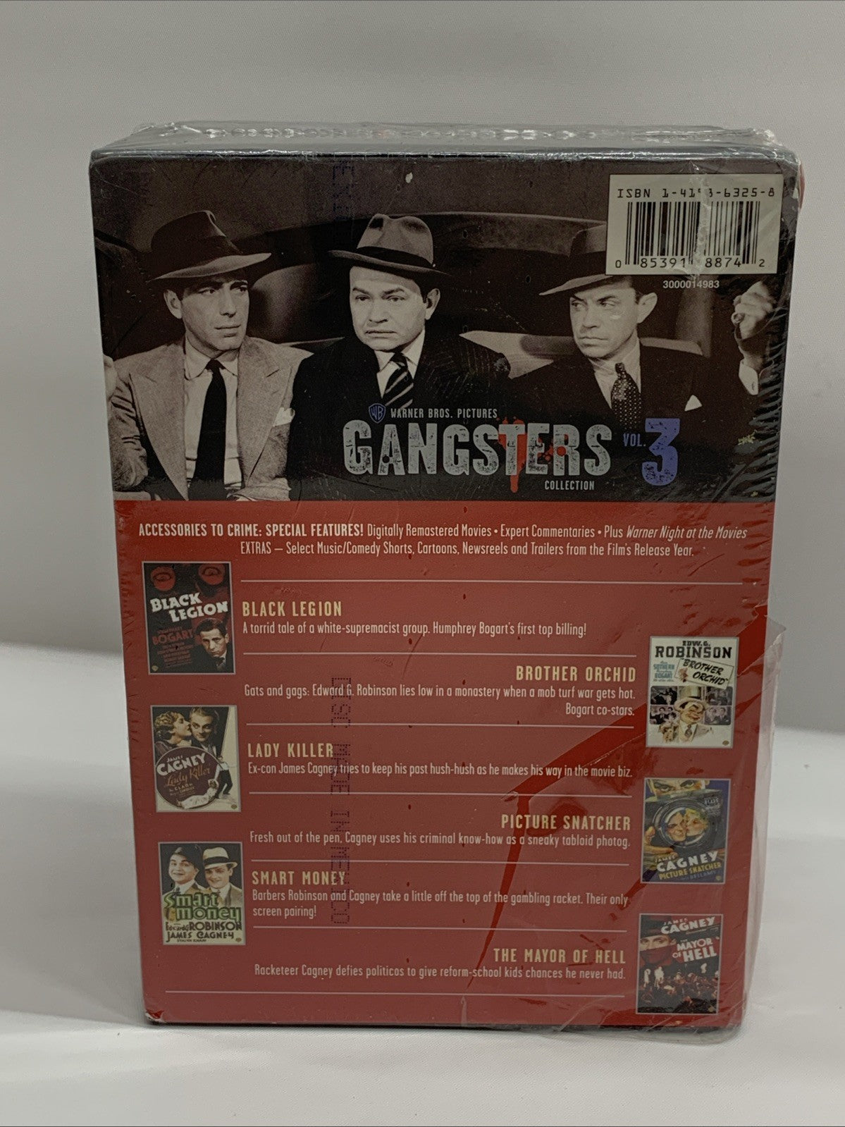 Warner Bros Pictures Gangsters Collection Volume 3.0 DVD English 6-Disc Set