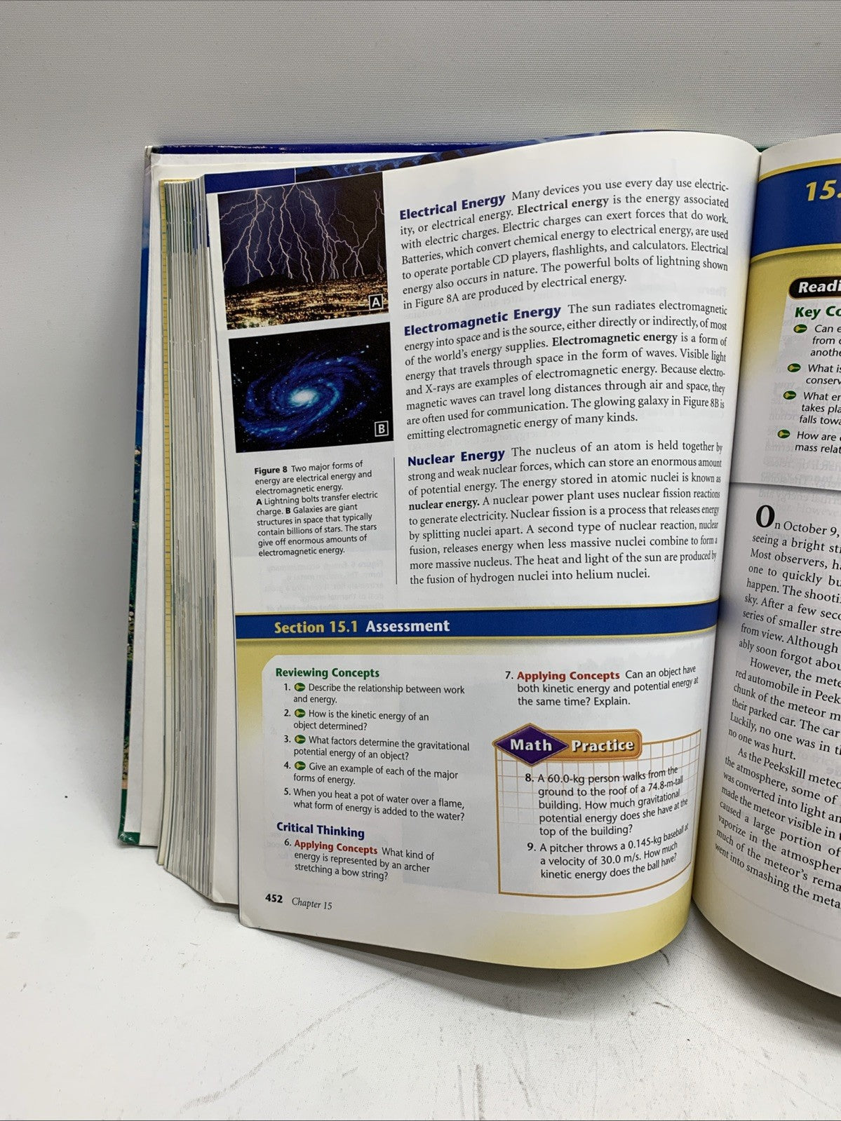 Physical Science: Concepts In Action; With Earth And Space By Michael Wysession