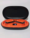 Open-ear Wearable Stereo Wireless Earphone With Adjustable Earhooks FW9 Orange