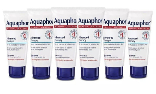 Multi-Purpose Dry Skin Therapy Ointment 1.75 Oz Tubes for On-the-Go Care 6 Pack