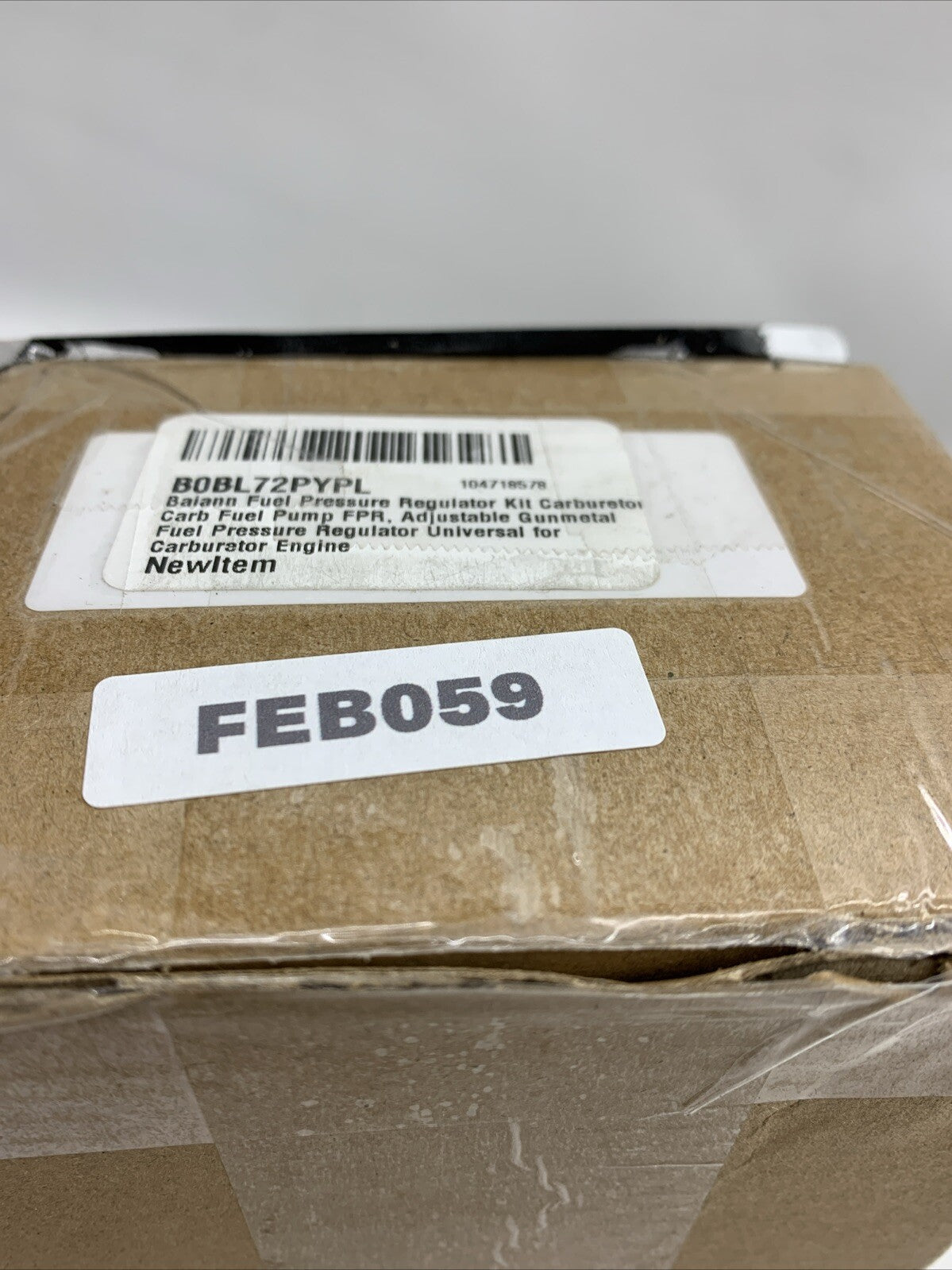 Adjustable 1-5 psi Fuel Pressure Regulator Carburetor Carb Kit w/ 8mm 10mm Hose