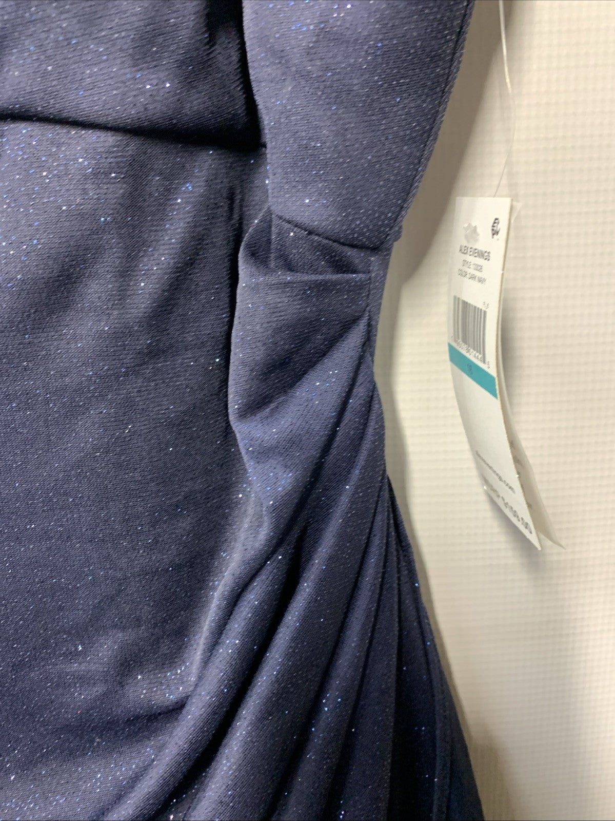 Alex Evenings Women's Long Cold Shoulder Dress for Casual Party/Cocktail Size 16