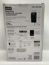 Hampton Bay 200W Digital Landscape Lighting Transformer 1012029952 Black Finish