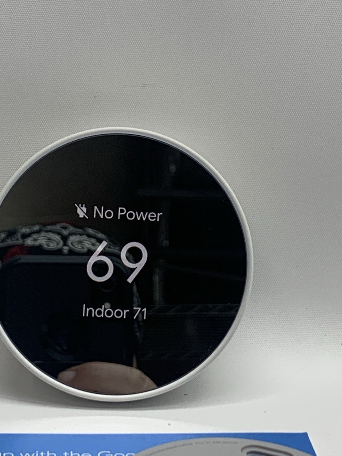 Google Nest Thermostat - Smart Thermostat for Home Programmable Wifi - GA01334