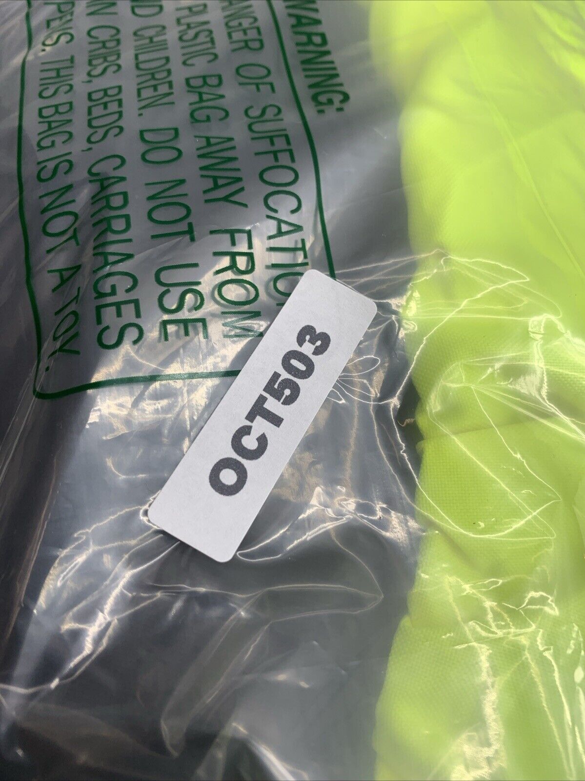 Pioneer Premium High Vis Safety Jacket Waterproof Large Green Star Tech Workwear
