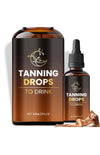 Guliqi Tanning Drops to Drink, Sunless Drinkable Tanning Drops 60 ml 2 fl.oz