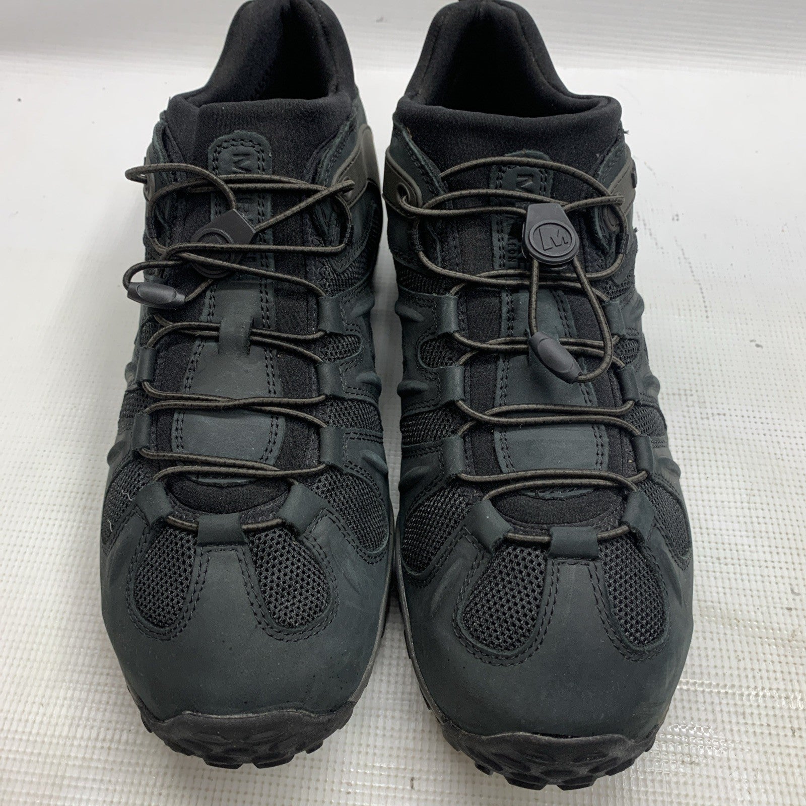 Merrell Chameleon 8 J033091 Hiking Shoes Men's Black Stretch Low Top Size 14