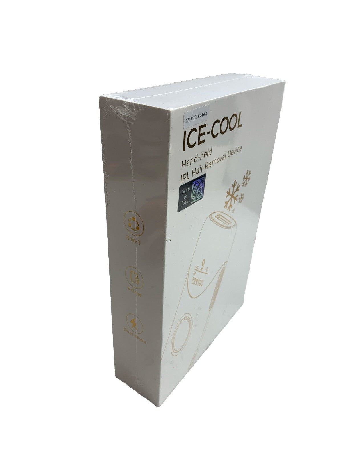 Ice-cool Handheld IPL Hair Removal Device CT05 for Armpit Arm Leg Back Bikini