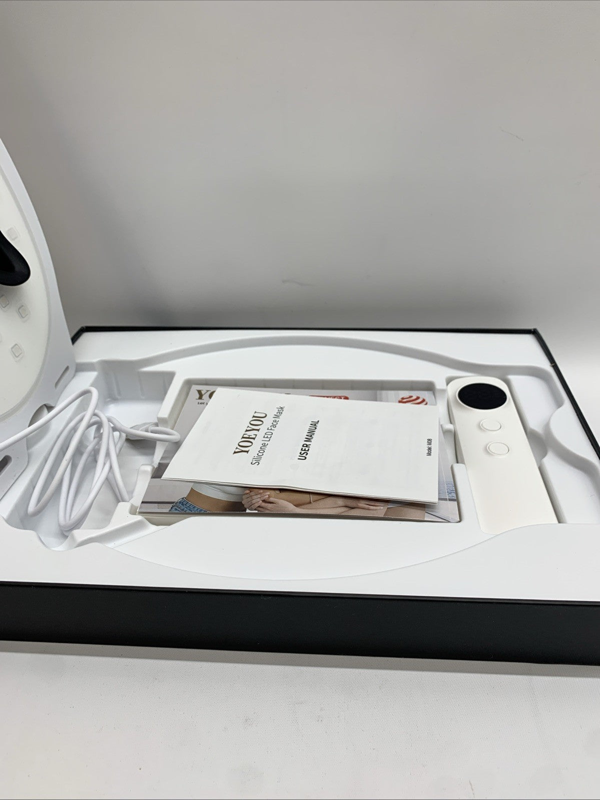 7 Colors Led Face Mask Light Therapy Red Light Skin Facial Wrinkle Anti-Aging US