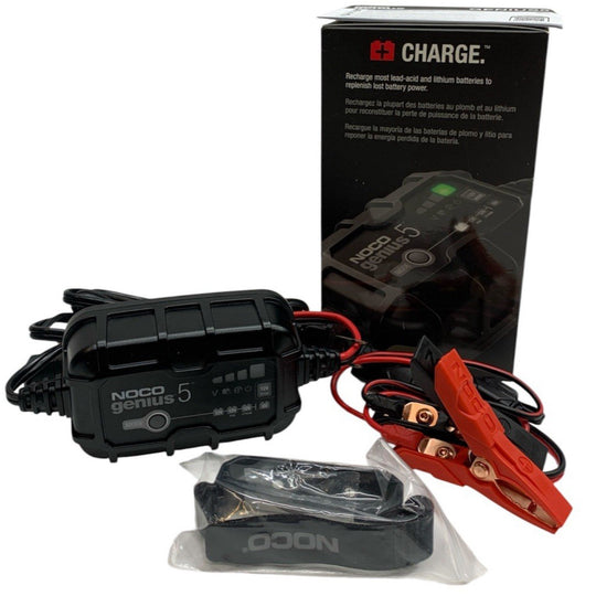 NOCO GENIUS5 Battery Charger Automatic Maintainer, Trickle Charger & Desulfator