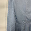 Grace Karin Haze Blue Surplice Clip Dot Long Sleeve Sheath Pencil Dress Size XS