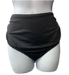 Anne Cole Womens Black Convertible High Waisted Bottoms Size Large Underwear