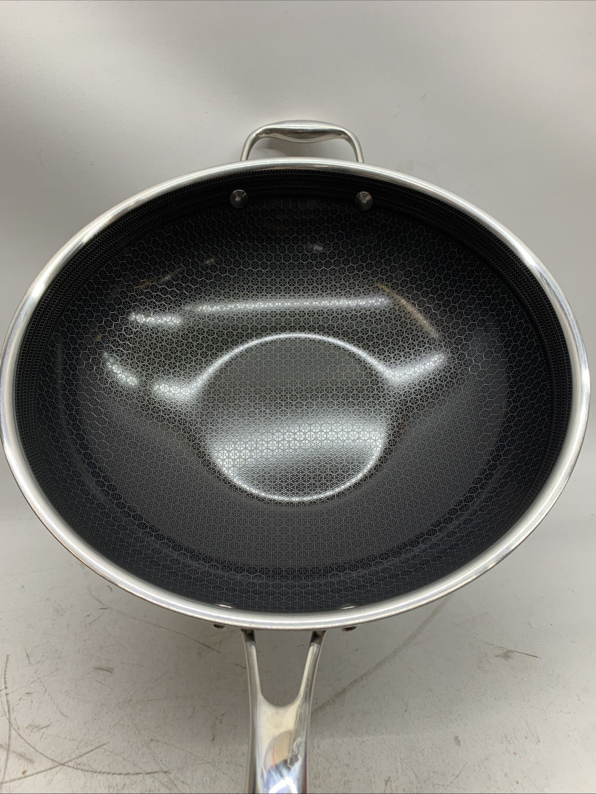 HexClad Hybrid Nonstick Cooking Wok 12