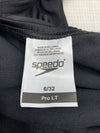Speedo Women's Prolt Super Pro One Piece Swimsuit Black Size 6/32 Swimwear