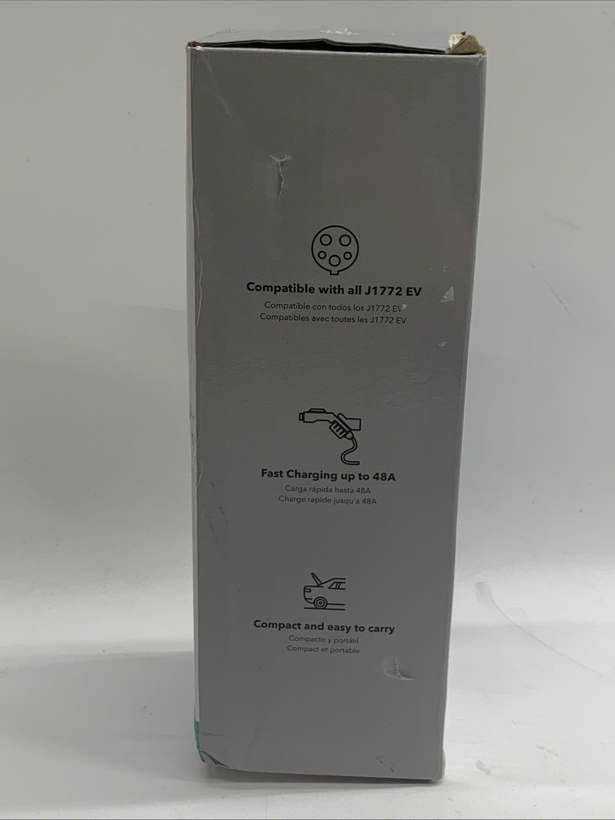 Lectron [Only for J1772 EVs] Tesla to J1772 Charging Adapter, Max 48 Amp & 250V