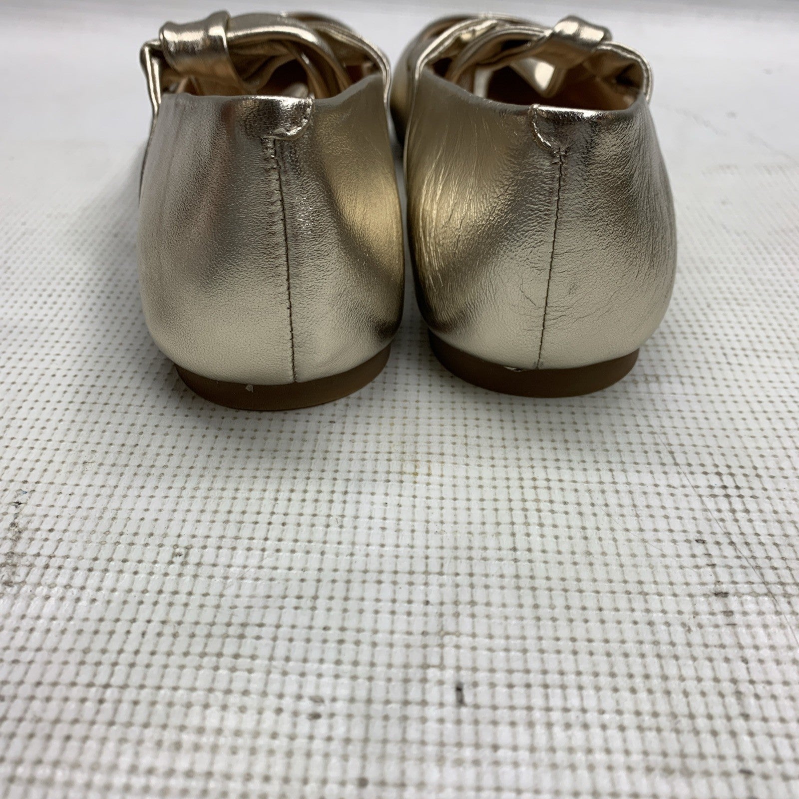 Jewel Badgley Mischka Taylore Pull-On Mary Jane Flats JW5213 Dress Shoes Size 9