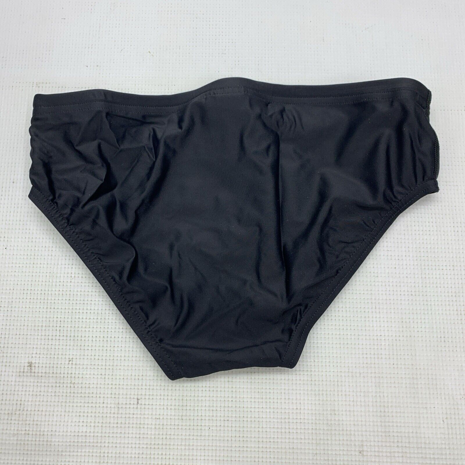 Speedo Men's Swimsuit Brief PowerFlex Eco Solid Adult Black Size 32 Underwear