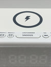 Alarm Clock Speaker Wireless Charger, Digital Alarm Clocks Bedrooms Bluetooth